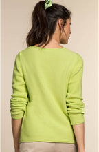 Lime Green Knit Jumper