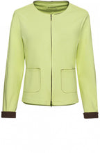 Lime Jersey Jacket