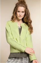 Lime Jersey Jacket