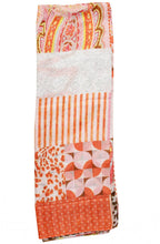 Mago Coral Mixed Print Scarf