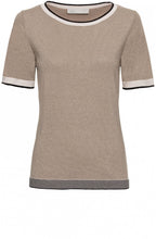 Metallic Detailed Top
