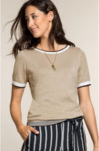 Metallic Detailed Top