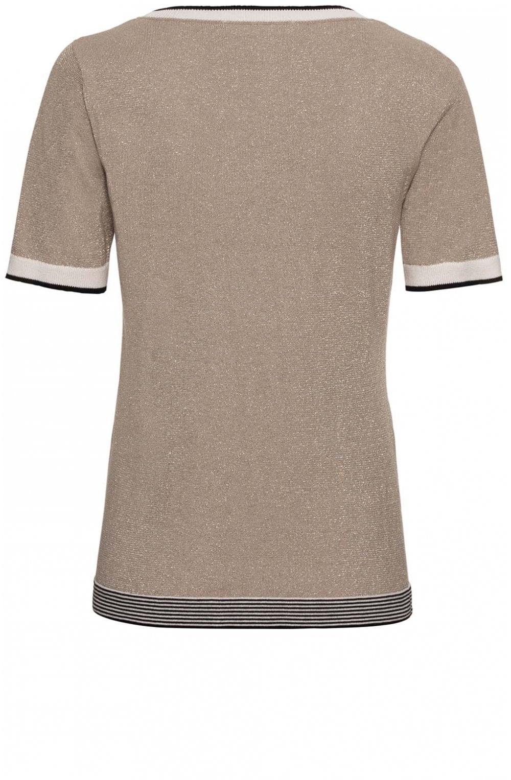 Metallic Detailed Top