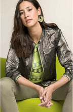 Metallic Pewter Jacket