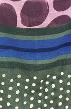 Metallic Spot Print Scarf