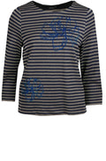 Metallic Striped Top