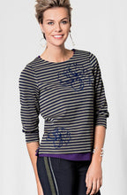 Metallic Striped Top