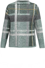 Mint Green Check Design Jumper