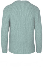 Mint Ribbed Knit Cardigan