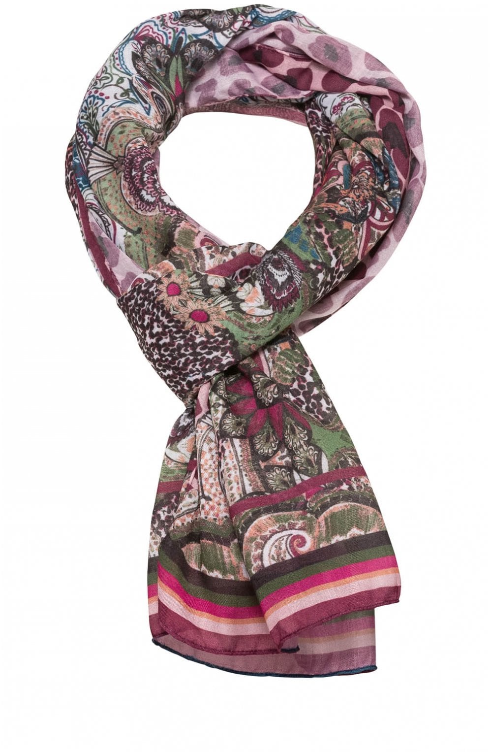 Mixed Print Scarf