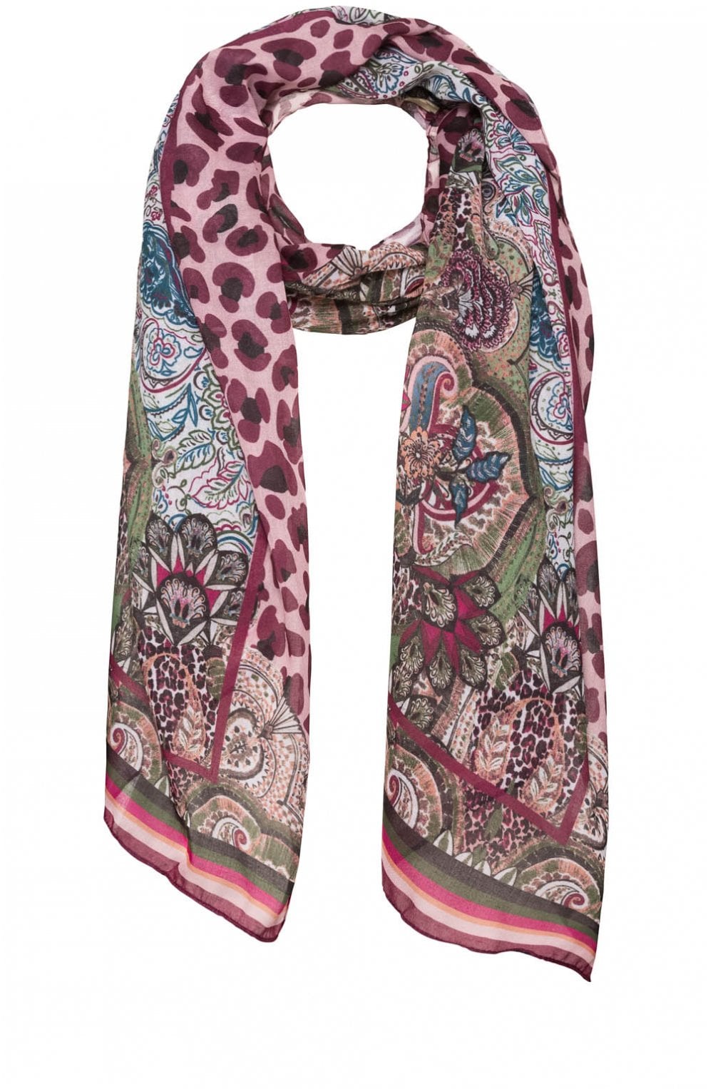 Mixed Print Scarf