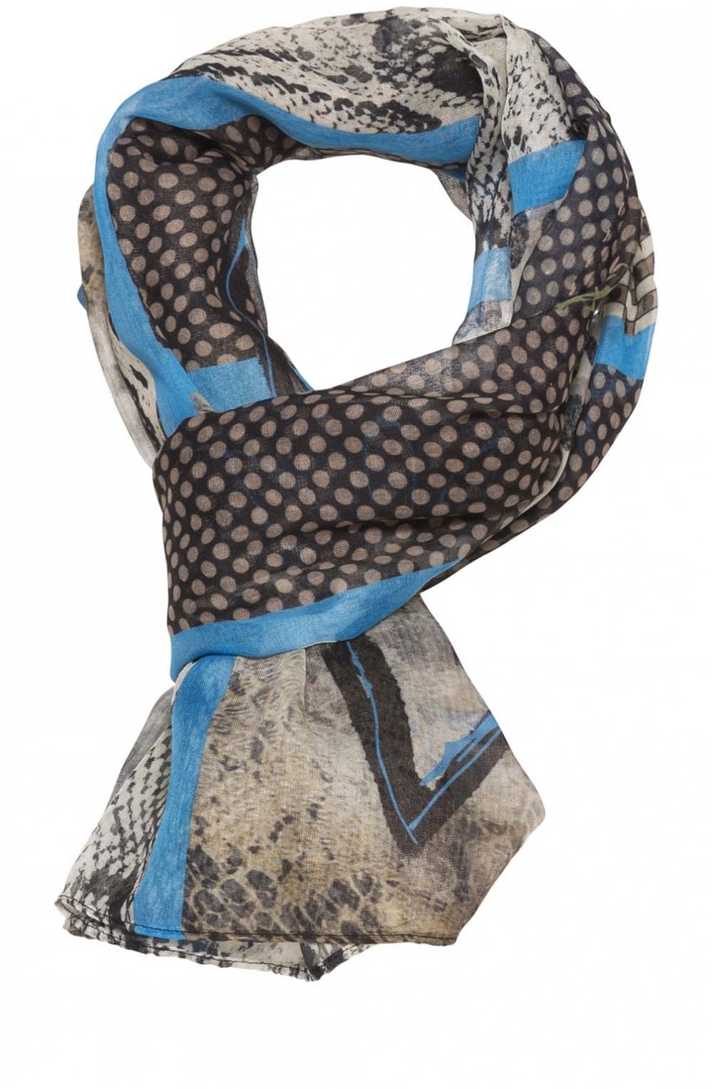 Mixed Print Scarf