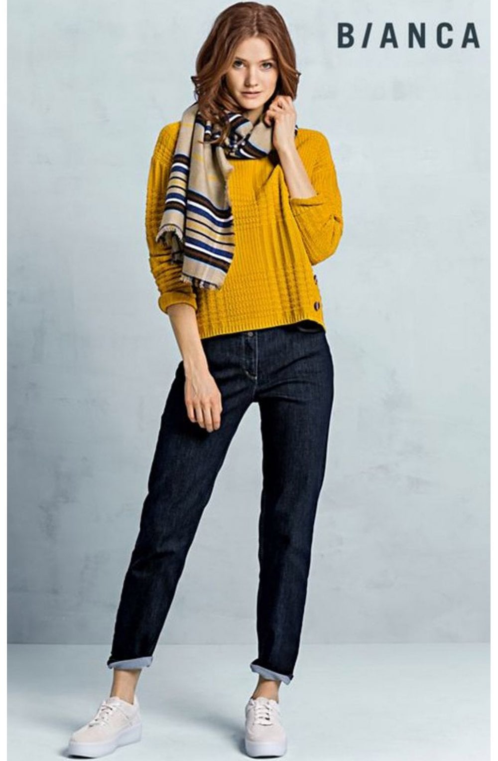 Mustard Jersey Top