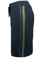 Navy Fitted Skirt
