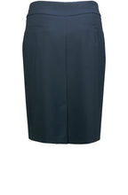 Navy Fitted Skirt