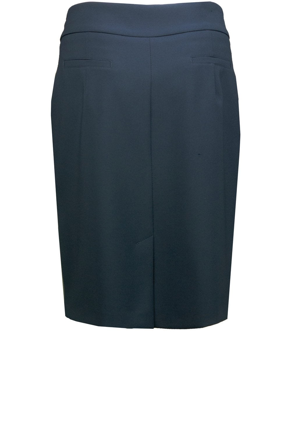 Navy Fitted Skirt