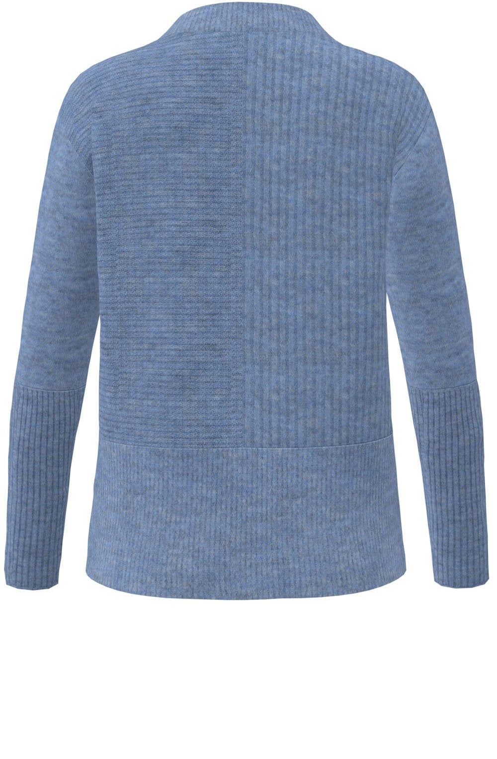 Nele Blue Ribbed Knit Jumper