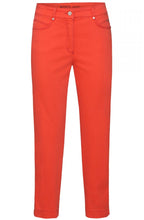 Orange Cropped Trousers