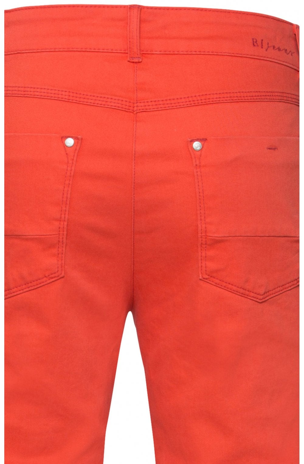 Orange Cropped Trousers
