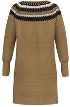 Otis Beige Mix Fairisle Knitted Tunic