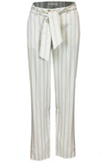 Parigi Beige Striped Trousers