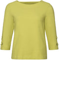 Parrot Yellow Embossed Top
