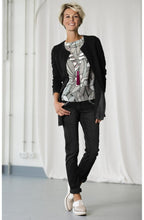 Patterned Jersey Top