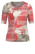 Paula Pink and Beige Mix Top