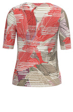 Paula Pink and Beige Mix Top