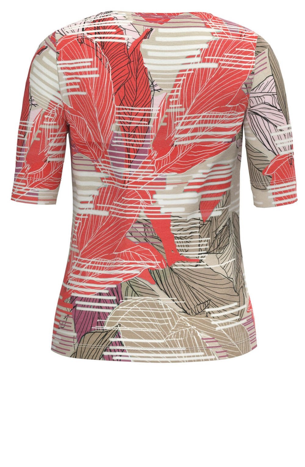 Paula Pink and Beige Mix Top