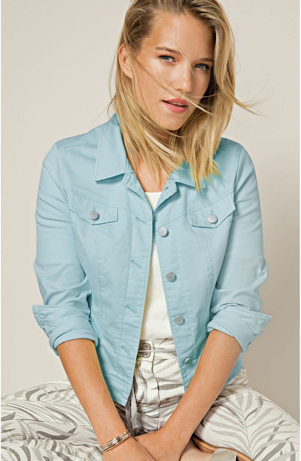 Pool Blue Denim Jacket