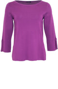 Purple Fine Knit Sweater