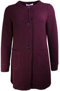 Rubin Red Textured Jacket