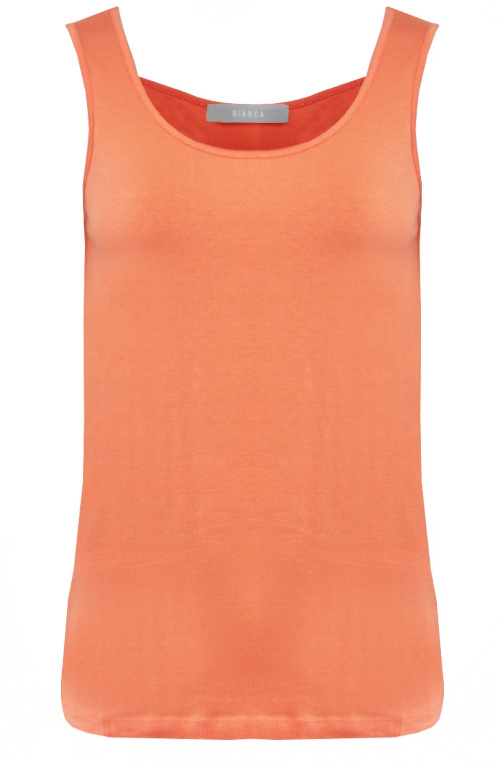 Seli Coral Jersey Vest Top