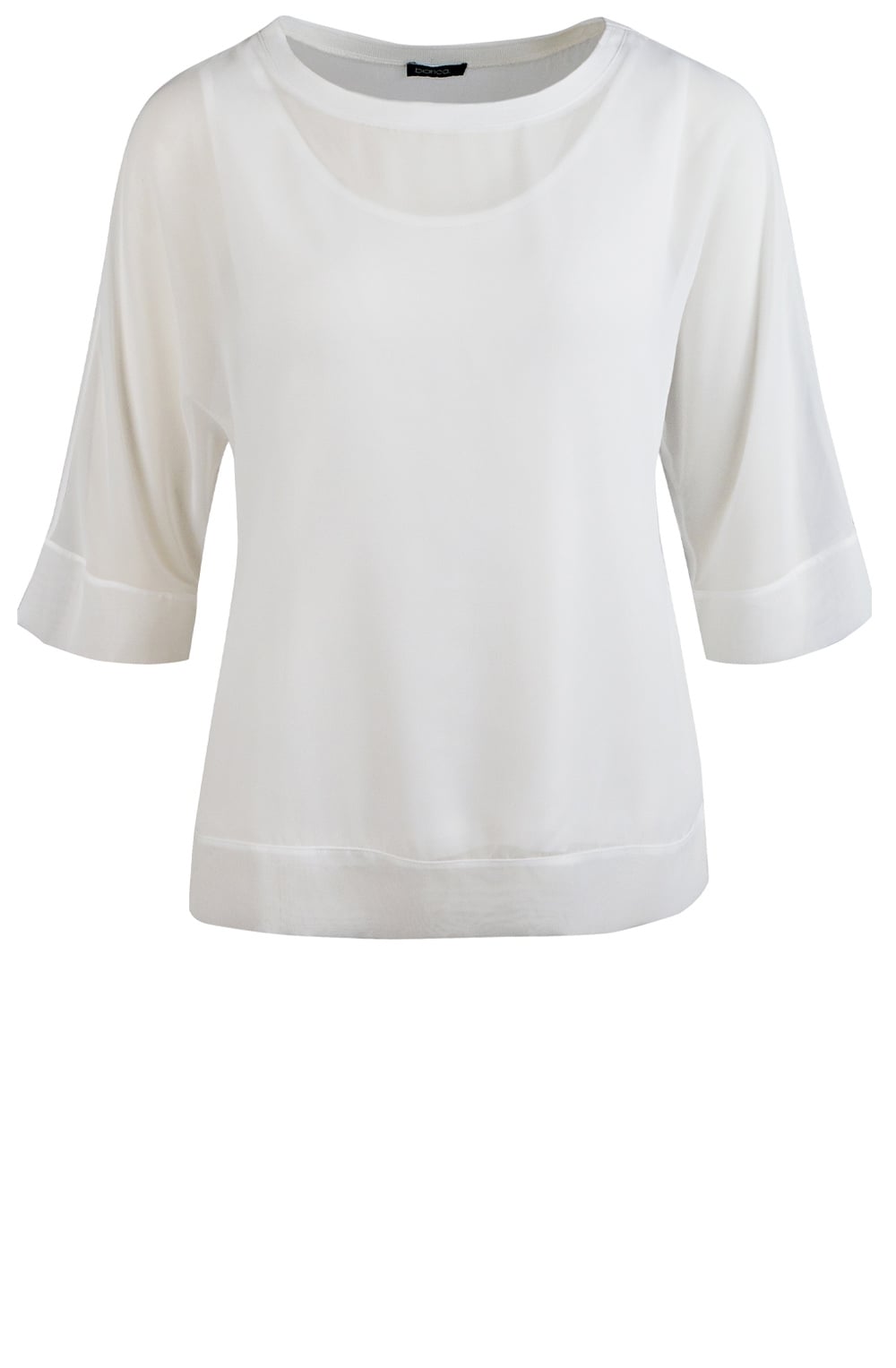 Sheer Chiffon Layered Blouse