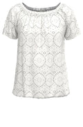 Siana White Broderie Anglaise Top