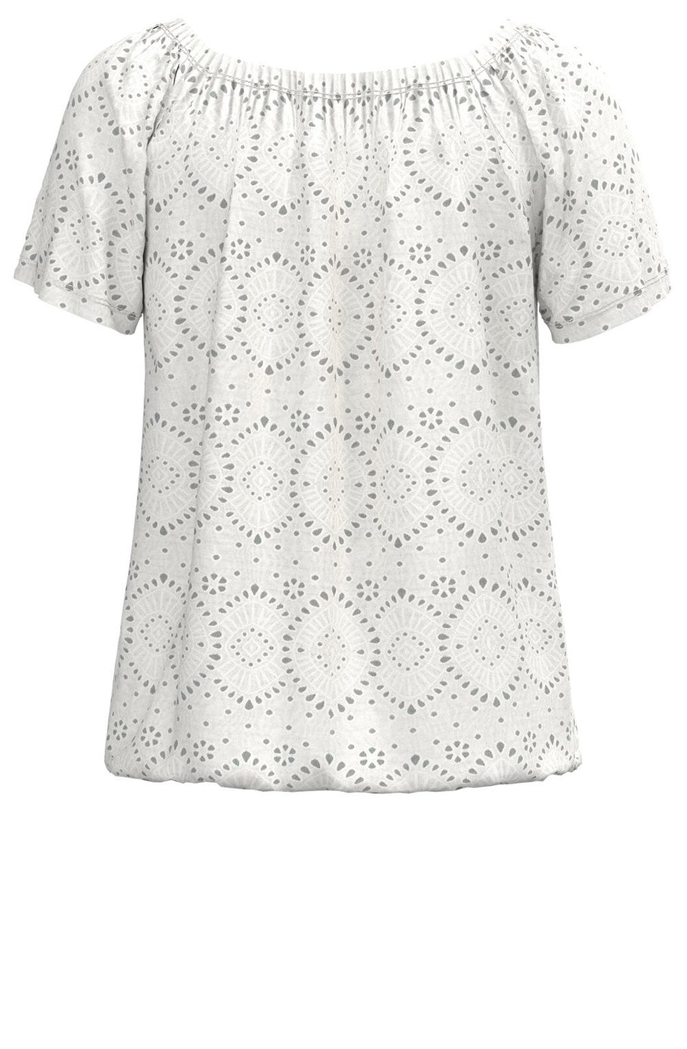 Siana White Broderie Anglaise Top