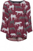 Striking Animal Design Blouse