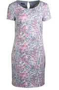 Striking Patterned Shift Dress