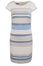 Stripe Design Shift Dress