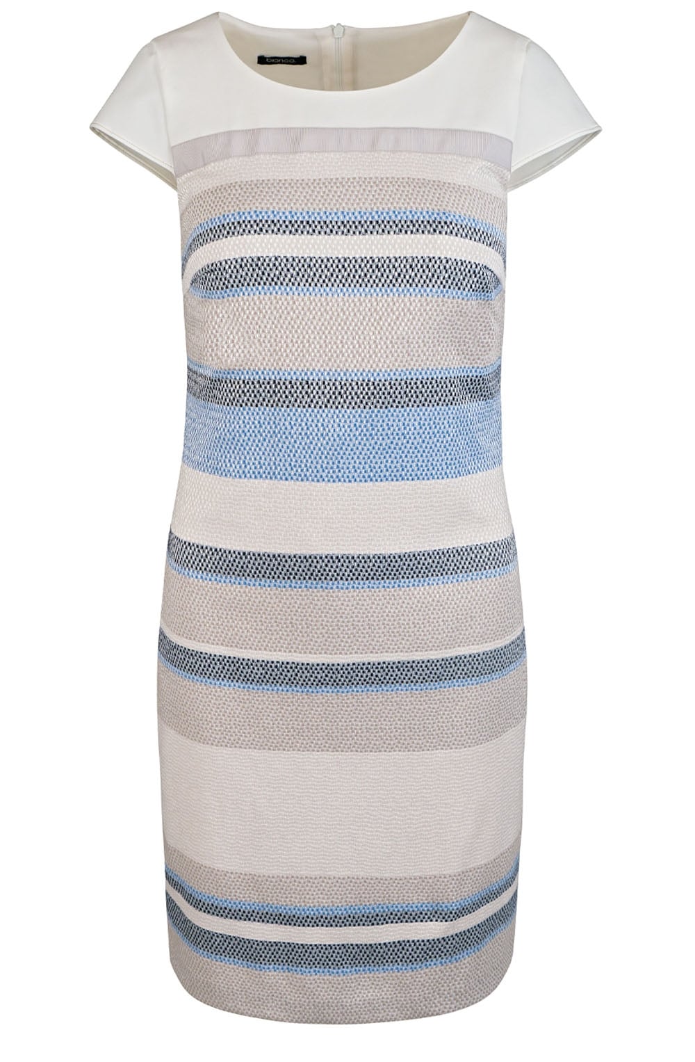Stripe Design Shift Dress