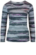Striped Effect Top