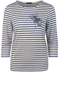 Striped Jersey Top