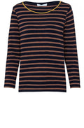 Striped Jersey Top