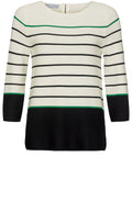 Striped Knit Sweater
