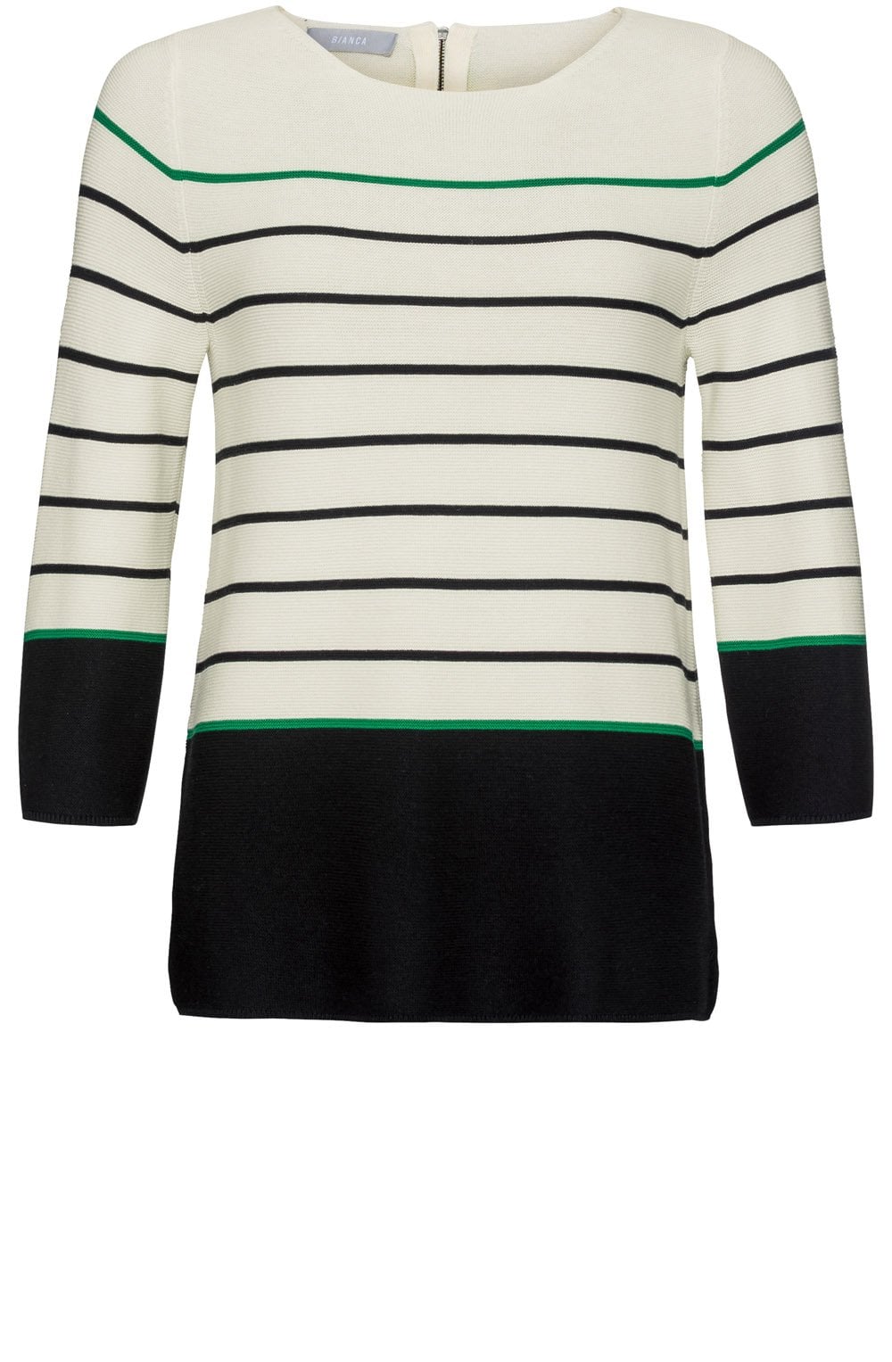 Striped Knit Sweater