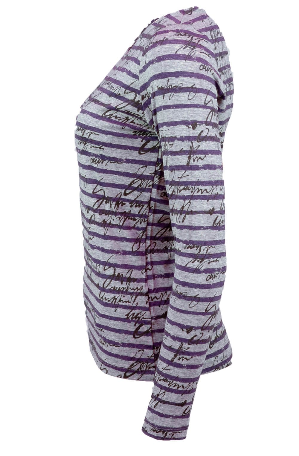 Striped Signature Top