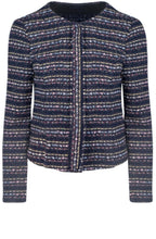 Textured Woven Knit Jacket
