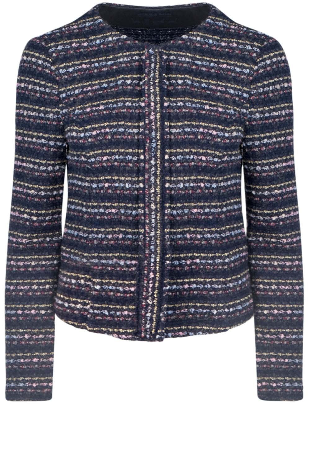 Textured Woven Knit Jacket