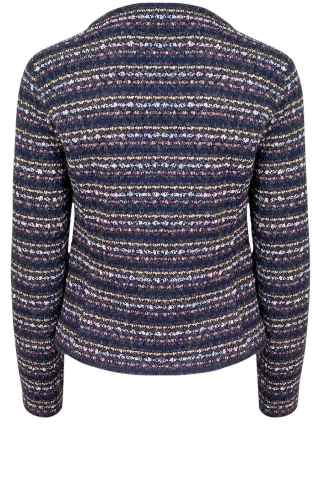 Textured Woven Knit Jacket